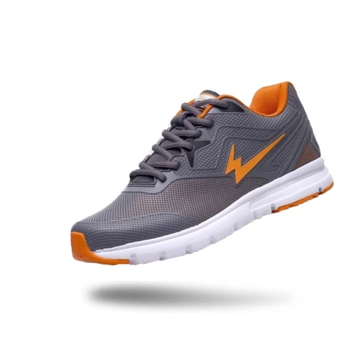 SALE Sepatu Running Eagle HOVER Grey Orange Original Only Limited Editions