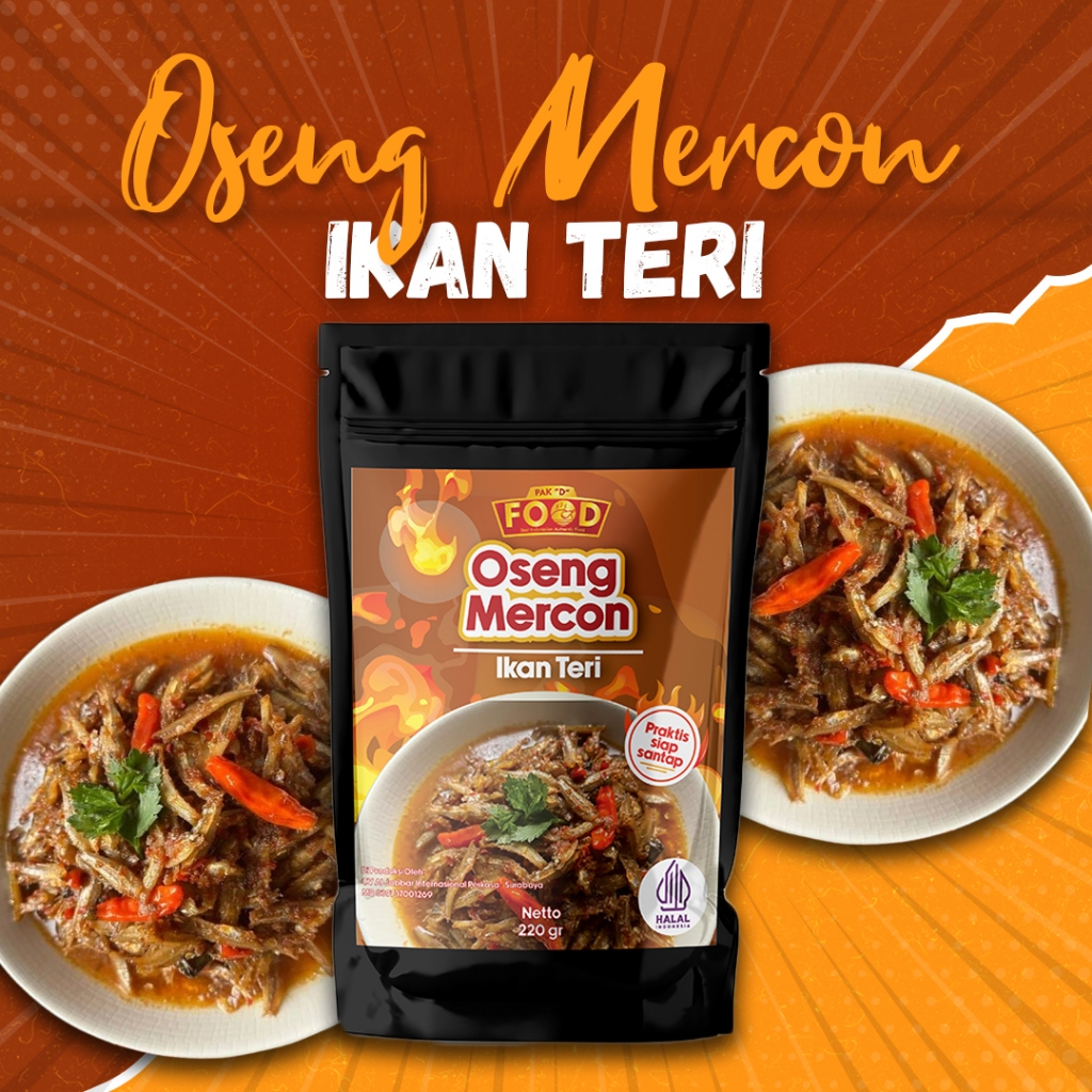 

OSENG MERCON TERI / OSENG MERCON / TERI PEDAS