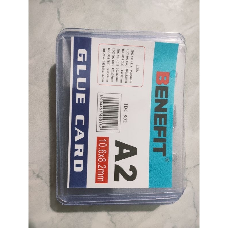 

GLUE CARD (tempat id card) BENEFIT