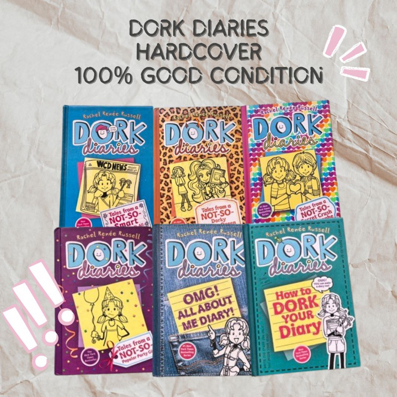 ORIGINAL IMPORT PRELOVED TRUSTED DORK DIARIES #1 NEW YORK TIMES BESTSELLING SERIES [ENGLISH VERSION]