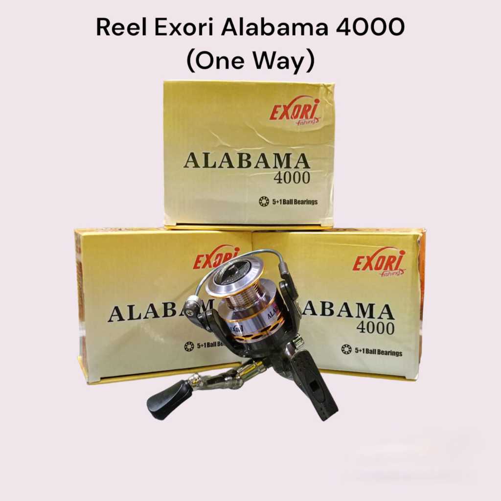 Reel Pancing/Kerekan Pancing Exori Alabama One Way 4000/6000