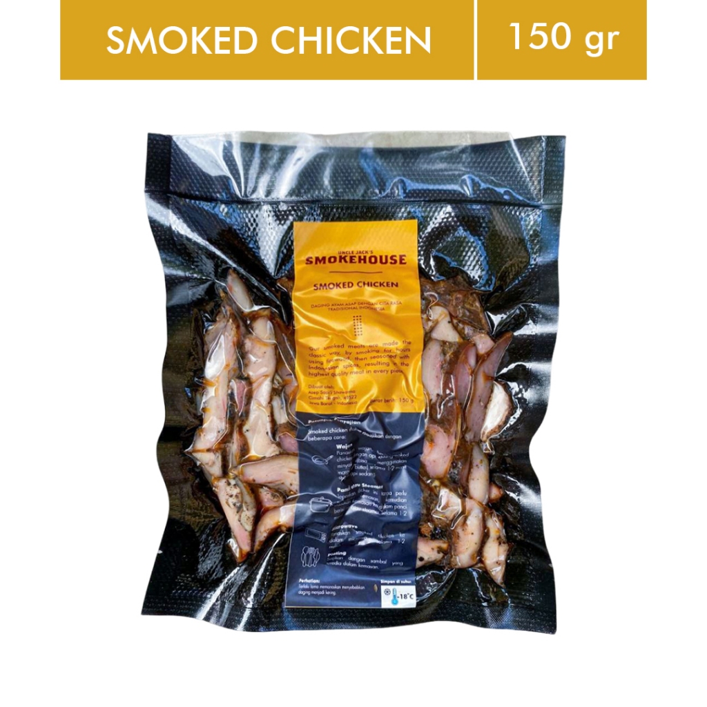 

Smoked Chicken / Sei Ayam 150gr Slice