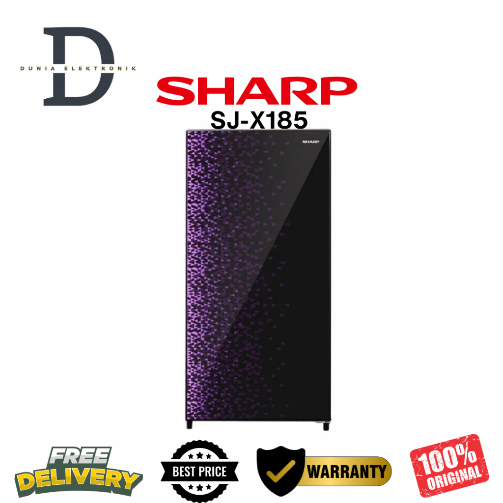 KULKAS SHARP 1 PINTU - SJX185 - GRATIS KIRIM
