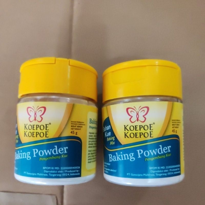 

baking powder koepoe koepoe 45gram (Exp 2026)