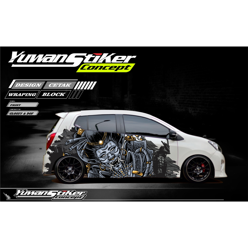 decal agya,ayla cewek yakuza