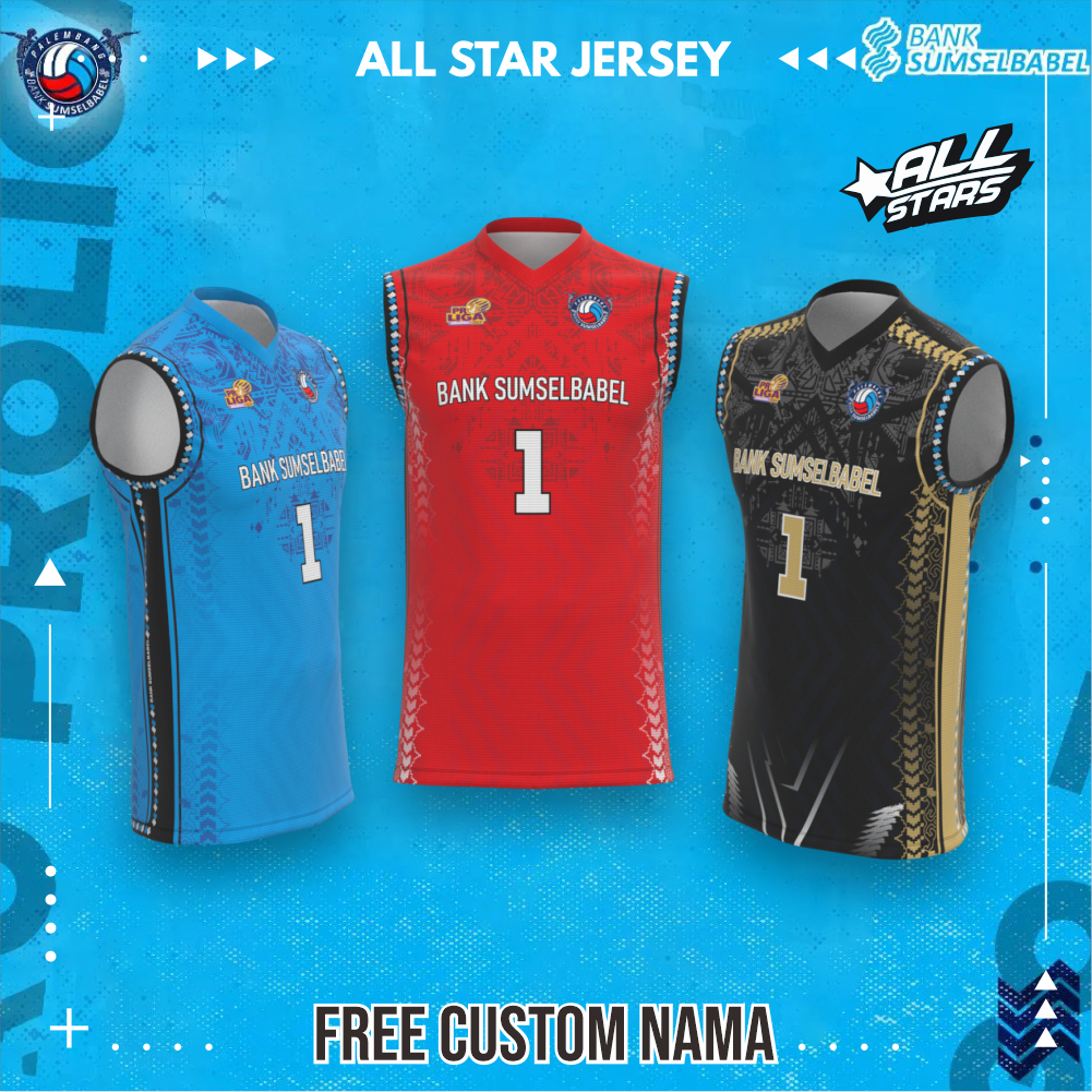 JERSEY VOLI SUMSELBABEL GRAND FINAL 2024 | JERSEY PROLIGA | SUMSELBABEL VOLI | FREE CUSTOM NAMA | BA