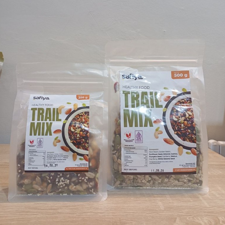 

Trail Mix Campuran Biji - Bijian Pilihan Kaya Serat Pangan Healthy Food 100% Organic