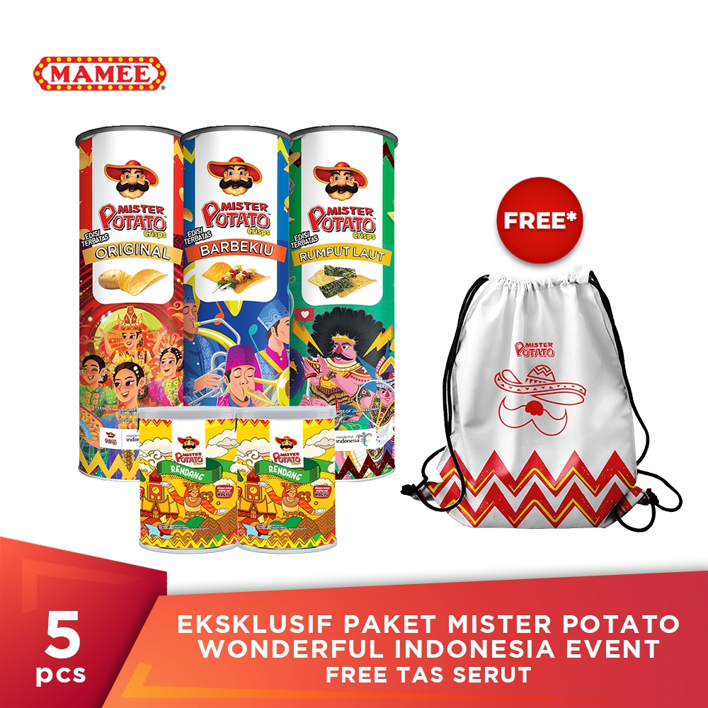 

[Eksklusif] Paket Mister Potato Wonderful Indonesia Event