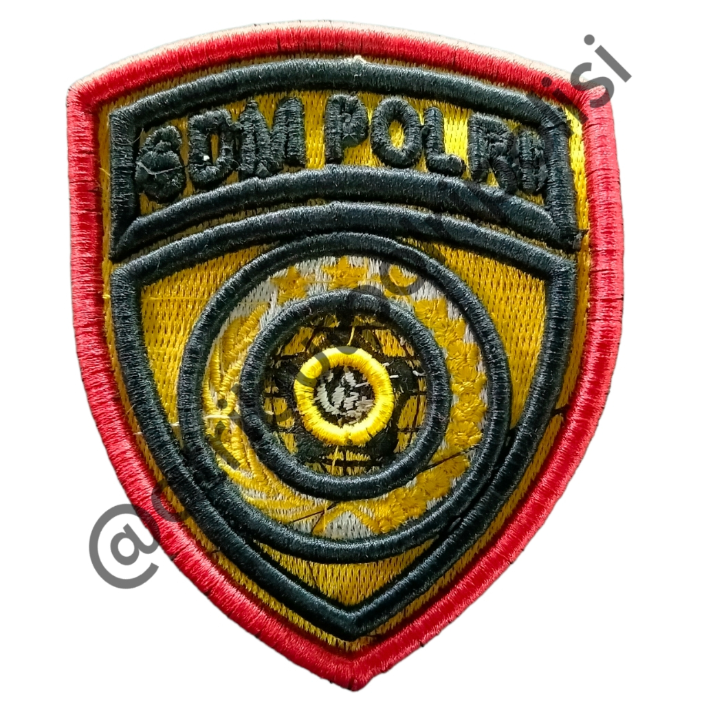 ATRIBUT POLRI / BET POLRI / BREVET POLRI BORDIR TIMBUL HARGA SATUAN SDM POLRI
