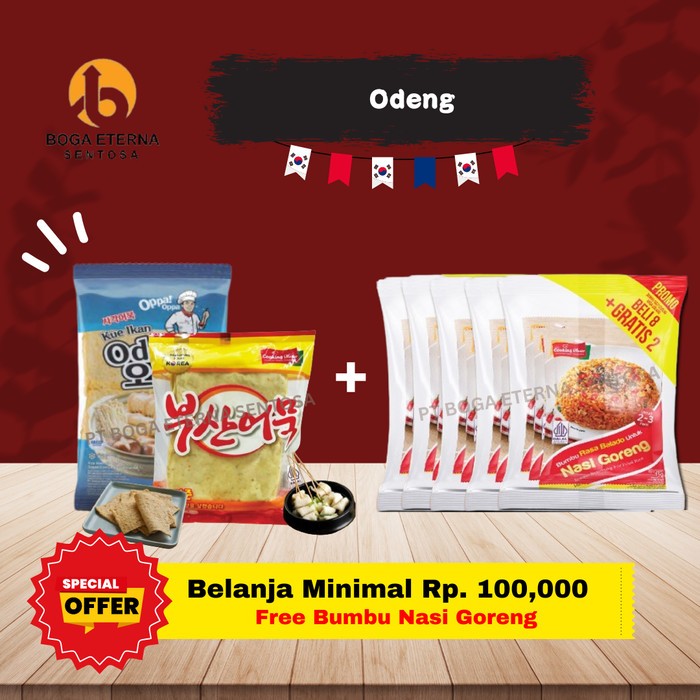 

Odeng Busan Eomuk COOKINGMASTER & OPPA OPPA 1kg HALAL (PROMO!)