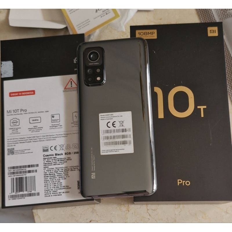 Xiaomi Mi 10t Pro 8GB/256GB / HP Bekas Xiaomi