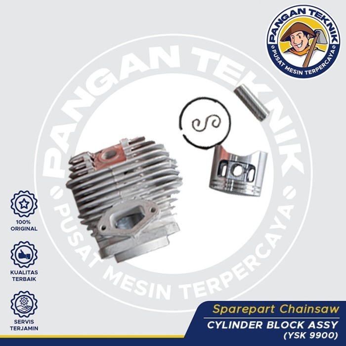 CYLINDER BLOCK ASSY YSK9900 CHAINSAW YSK | BLOCK MESIN YSK9900 CHAINSAW YSK | BLOK SEHER BORING SILI