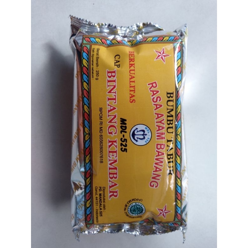 

BUMBU TABUR BINTANG KEMBAR / ATOM BINTANG 250gram