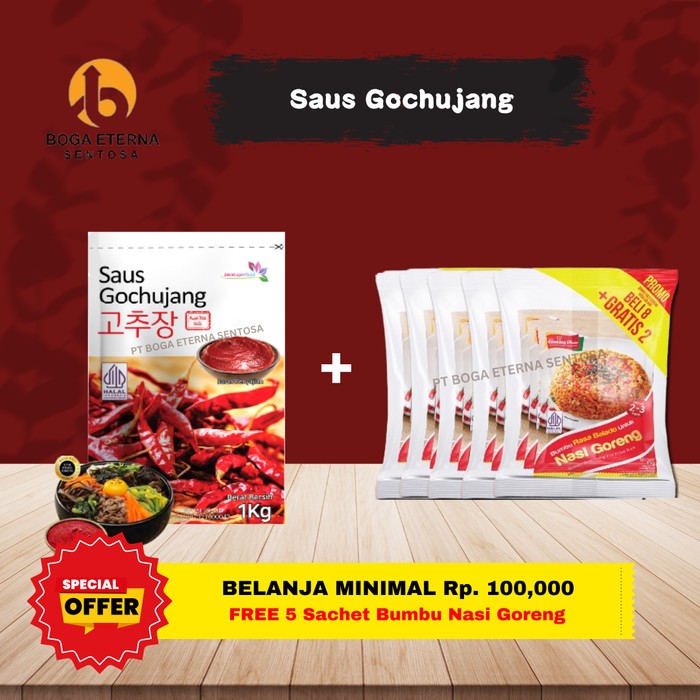 

Saus Gochujang Rasa Asli Korea/Sauce Sambel Pasta/Chili Paste HALAL (PROMO!)