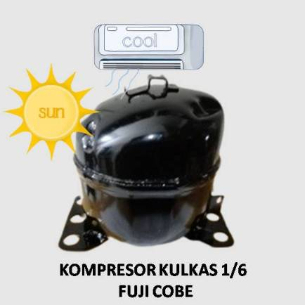 KOMPRESOR KULKAS 1/6 FUJI COBE