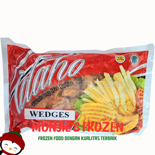 

IDAHO Kentang Goreng Spicy Wedges 500gr