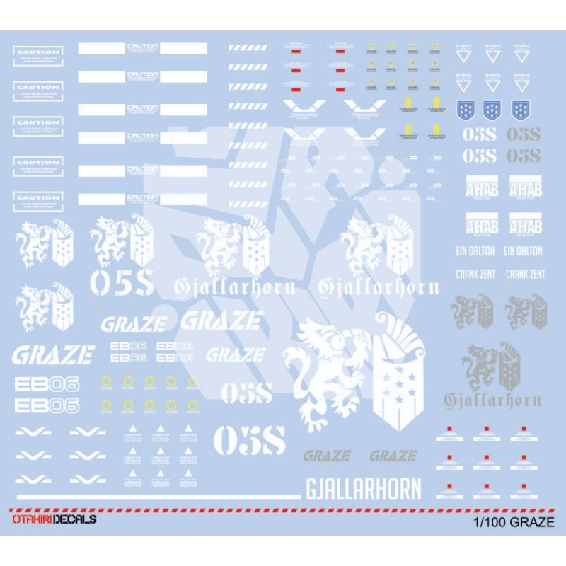 GRAZE DECAL PRE CUT