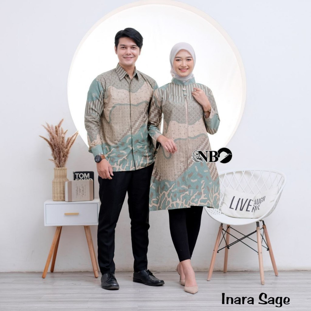 Couple batik tunik | couple batik modern | Tunik model bolero size M L XL XXL XXXL