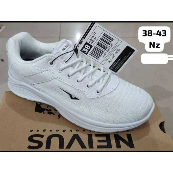 Sepatu Sneakers NEIVUS Putih cowok Dewasa