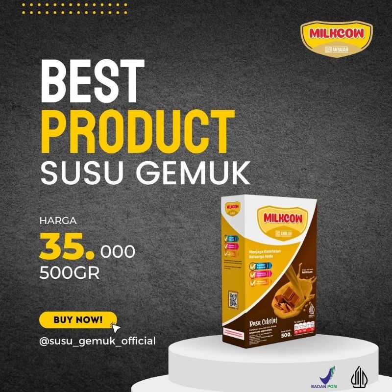 

MILKCOW Susu Gemuk Ampuh | Sangat Bagus Untuk Perkembangan Anak