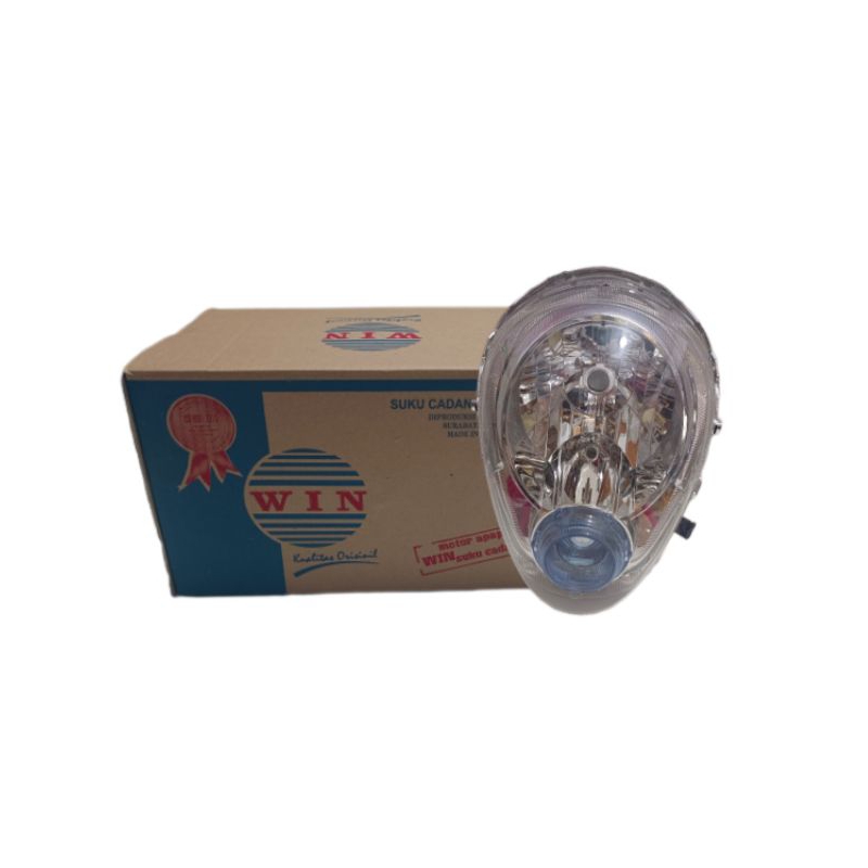 Reflektor lampu depan scoopy karbu karburator lama Reflektor scoopy
