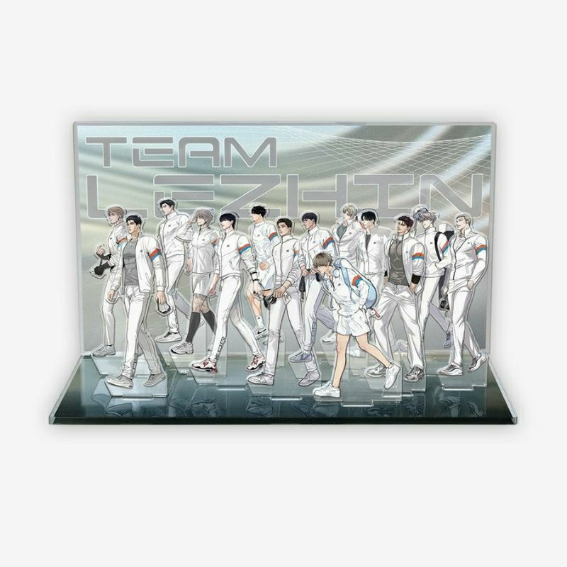 (ready stock) Split/Sharing Standee/Diorama Team Lezhin Official Jmeeshop