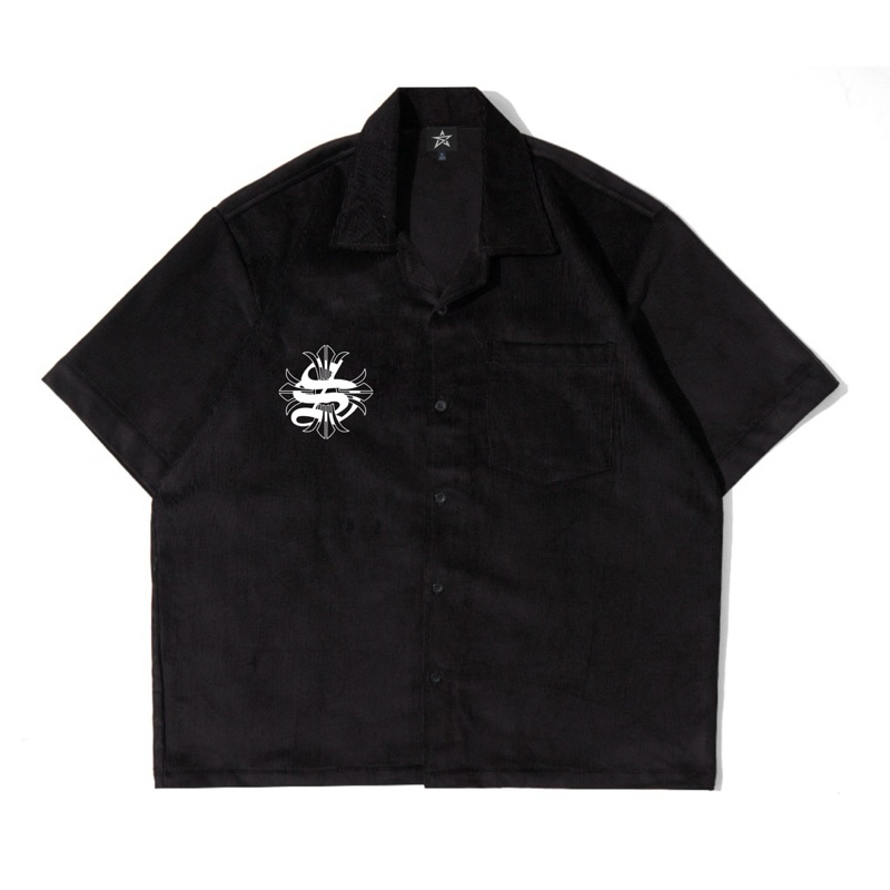 Sai - Rafela Work Shirt Boxy Corduroy Boxy Fit