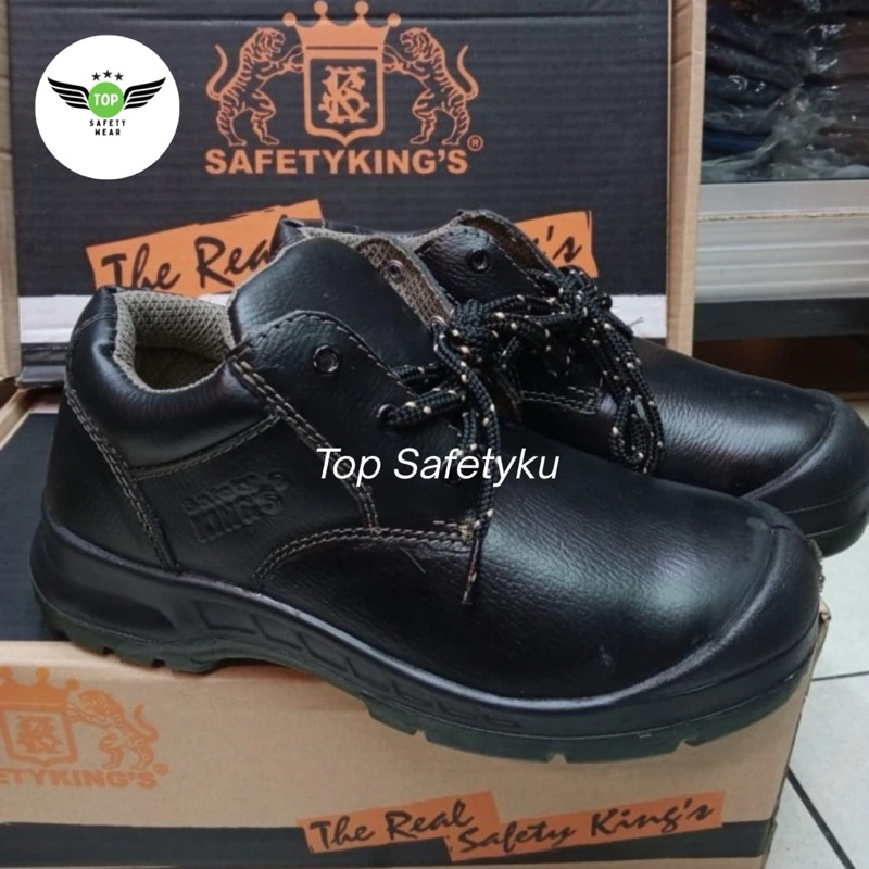 Sepatu Safety Shoes KWS 701 X / Sepatu Kings 701 X Hitam