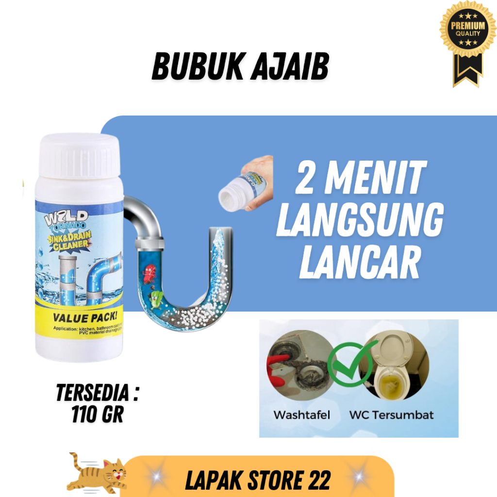 Pipe Cleaner Toilet Cleaner Pembersih Toilet Soda Api Untuk Wc Mampet Spiral Pembersih Saluran Mampe