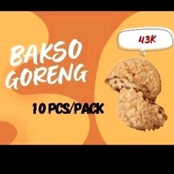 

Bakso goreng Ayam Frozen isi 10pcs