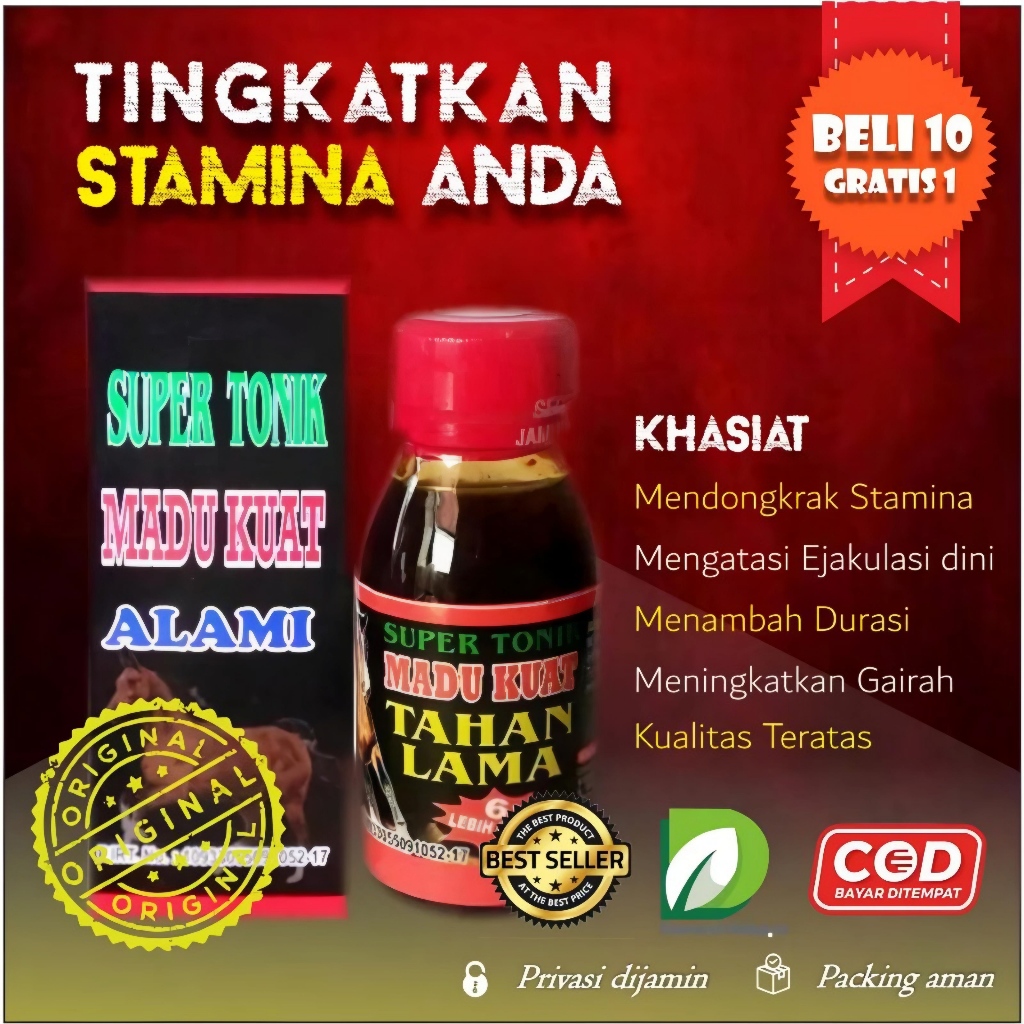 

MADU TONIK Madu Stamina Pria Dewasa Jamu Kuat Pria