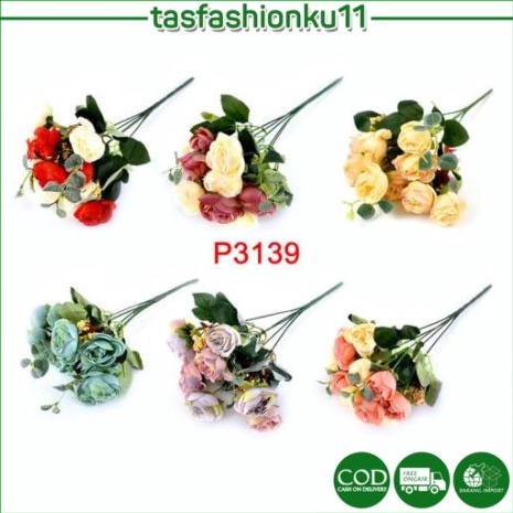 Lagi Bagus TF11 COD P3139  1KG BISA 28 PCS  BUNGA BUKET BUNGA DEKORASI DAN TANAMAN ARTIFISIAL PESTA