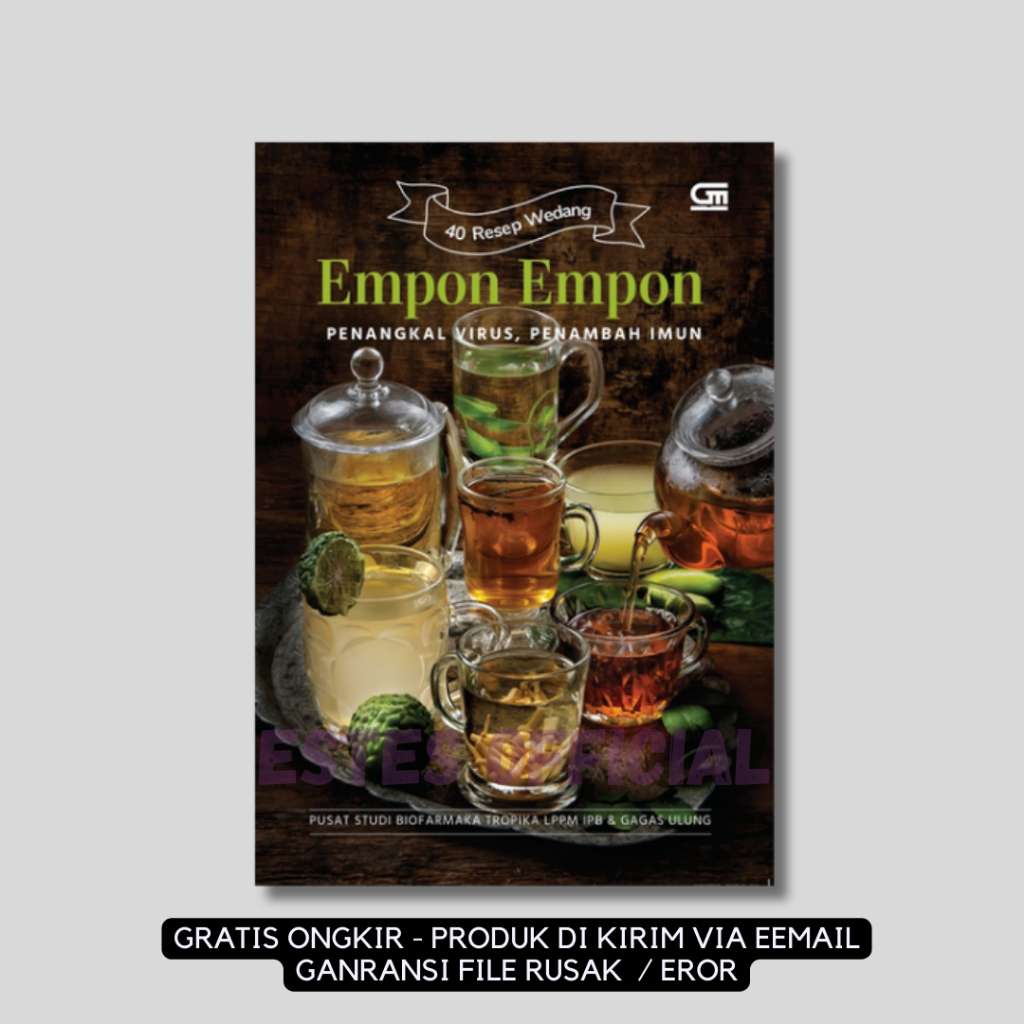 

[ ID3525 ] Empon Empon Penangkal Virus, Penambah Imun - 40 Resep Wedang
