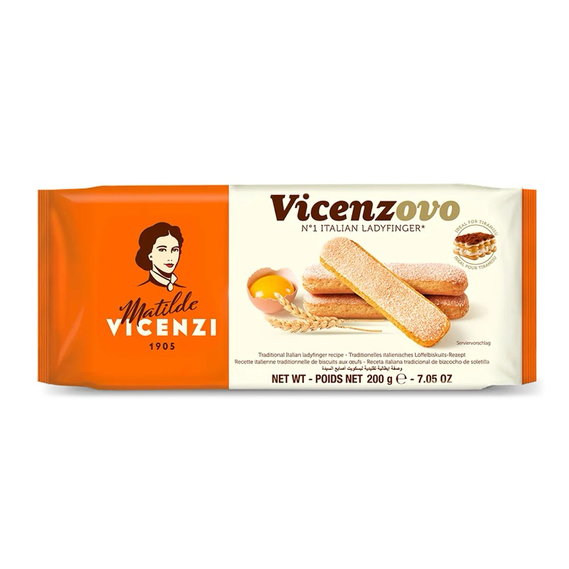 

Matilde Vicenzi Vicenzovo Original Italian Ladyfinger / LADY FINGER / LADYFINGER 200gr