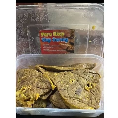 

Paru Ungkep Siap Goreng 250 gram Enak Gurih Empuk / Paru Ungkep Termurah