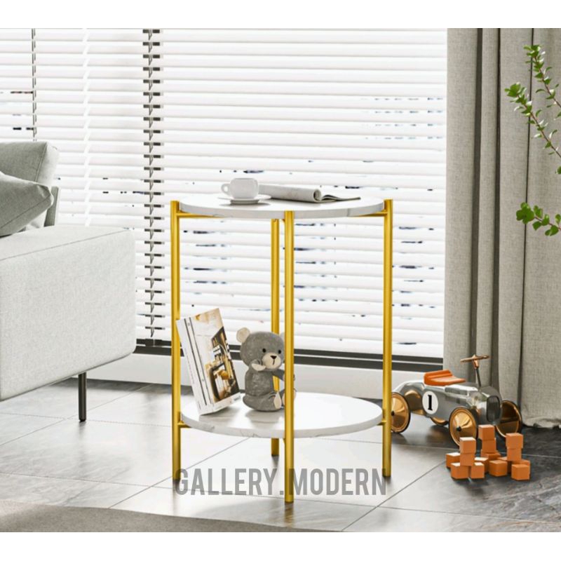 meja sudut aestetik / meja sudut minimalis modern / meja sudut murah