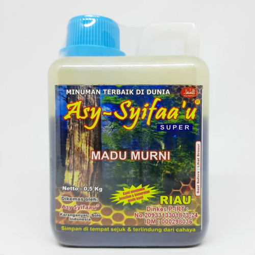 

Madu Hutan Riau|Madu Hutan Murni Asy-Syifaa'u 500g Original