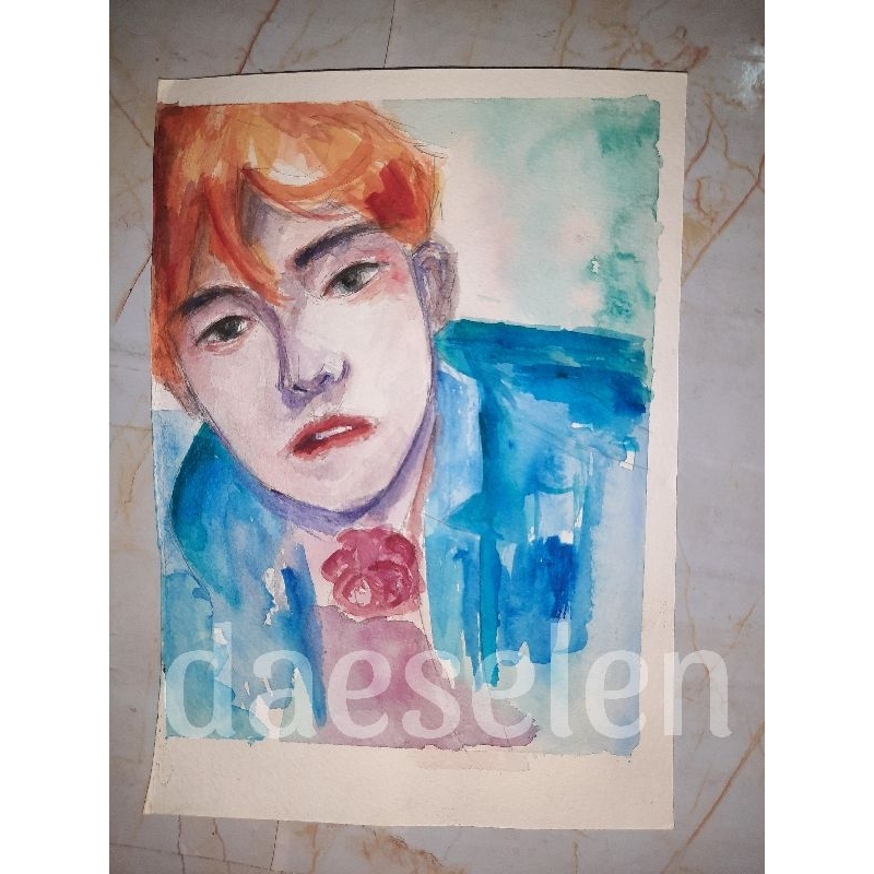 

[HANYA SATU] Koleksi / Watercolor Painting / Cat Air ; Paper Tebal / Kertas Tebal