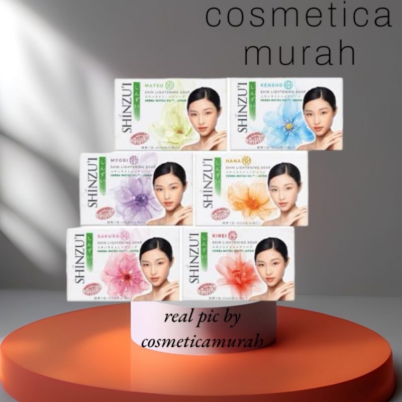 SHINZUI BAR SOAP 80 GR - SABUN BATANG BRIGHTENING AND SMOOTH