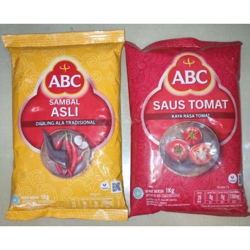 

Saus Tomat/ Sambal Abc Pillow 1 kg