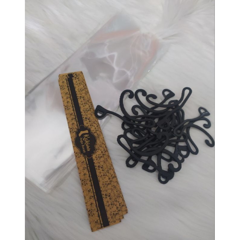 1 Lusin Plastik kaos kaki | Hanger Kaos Kaki