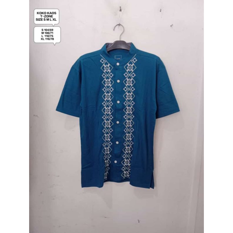 KOKO T-ZONE bahan kaos motif bordir