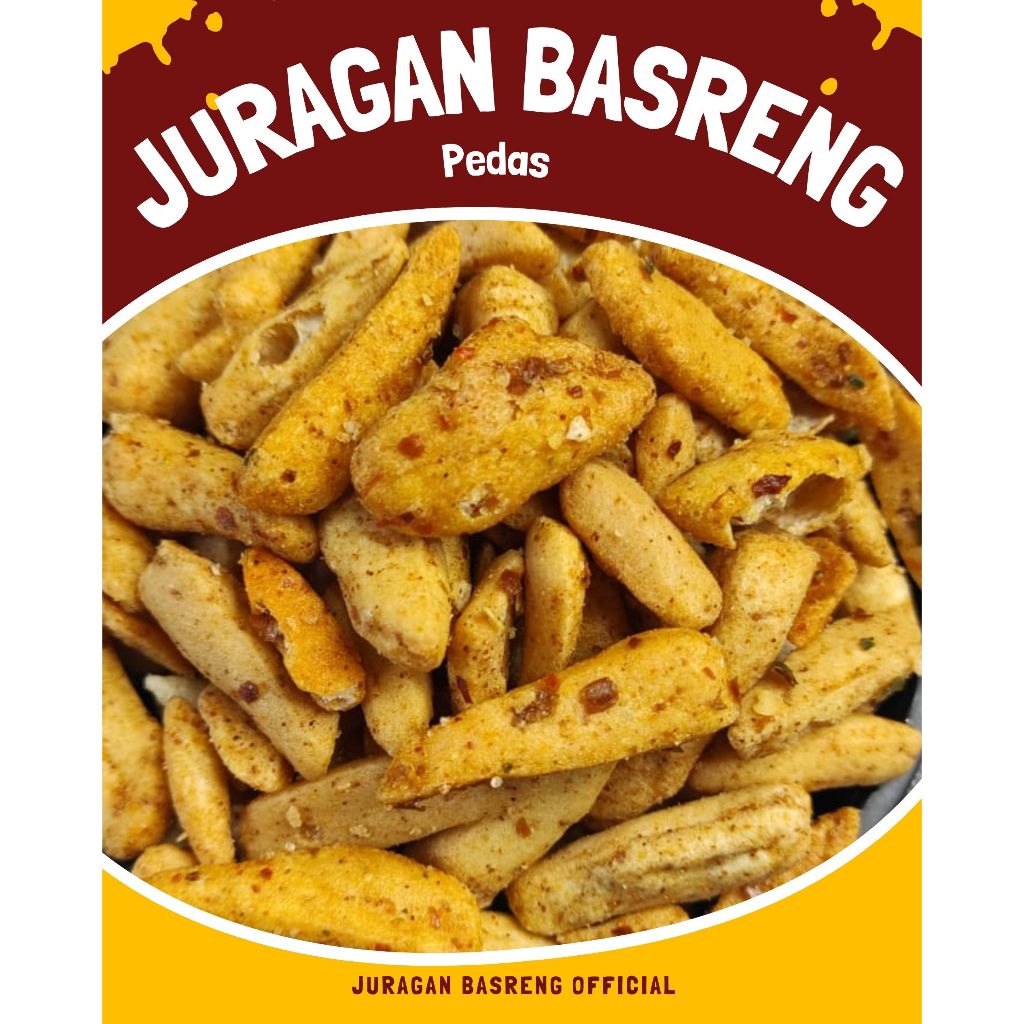 

basreng pedas kemasan 1kg Juragan Basreng