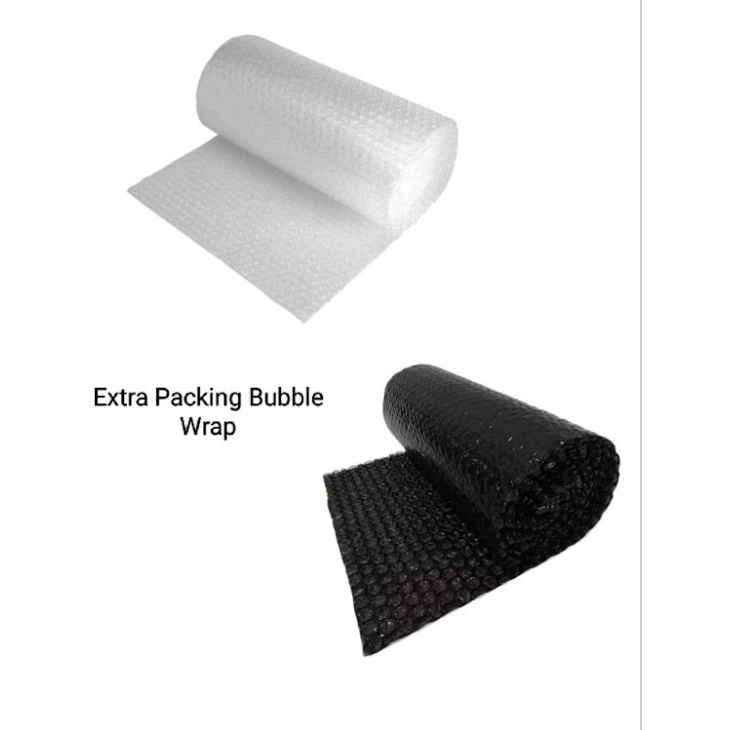 

Bubble wrap tambahan packing