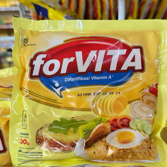 

2 PICIS MURAH FORVITA MARGARINE 200 GRAM