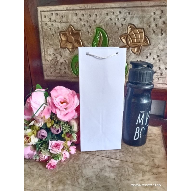 

Paperbag Botol Putih 10x10x25