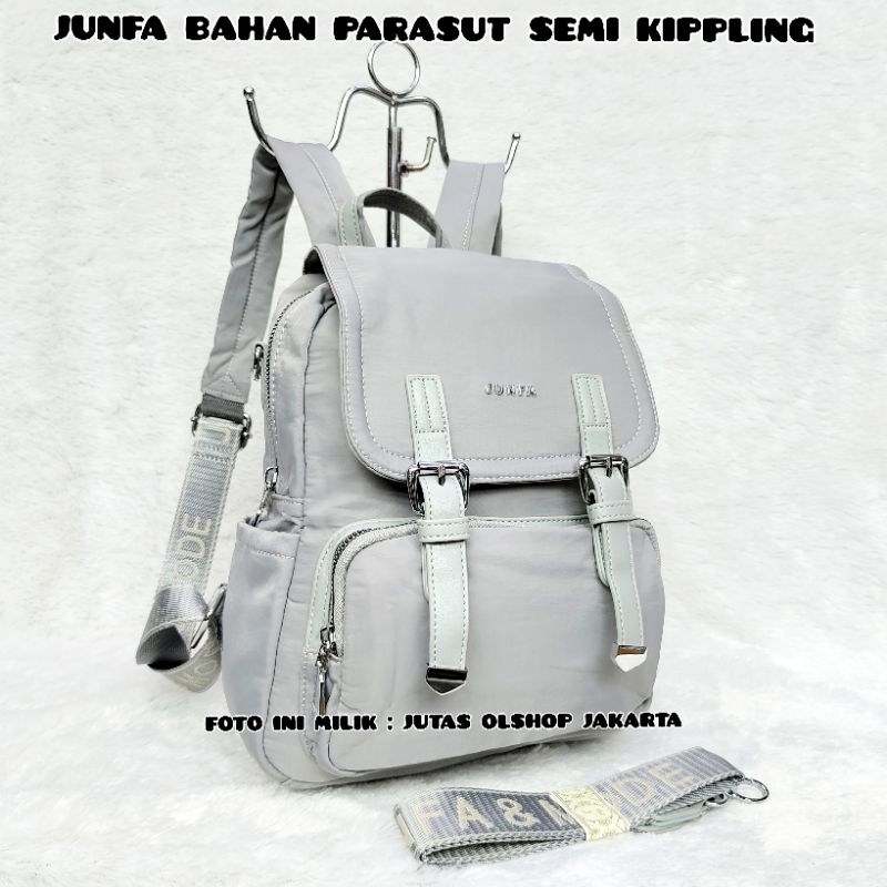 TAS RANSEL JUNFA MODE TERABRU 2543-558 BAHAN PARASUT MULTIFUNGSI