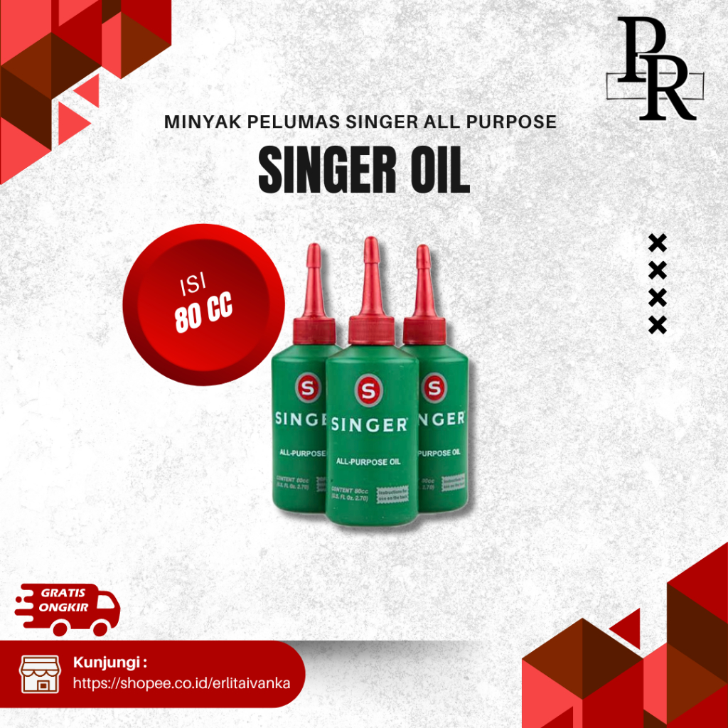 PR-MINYAK PELUMAS SINGER/SINGER OIL MESIN JAHIT