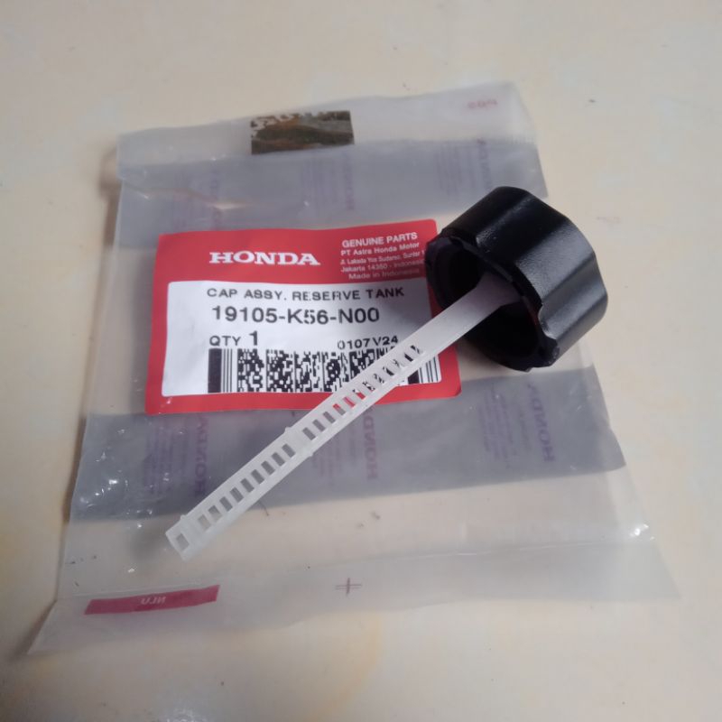 tutup tanki tangki radiator cairan pendingin colan cap assy reserve tank sonic 150r original honda