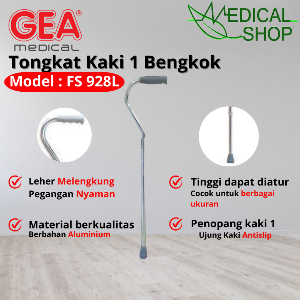 TONGKAT KAKI 1 BENGKOK FS 928 L GEA l Alat Bantu Jalan